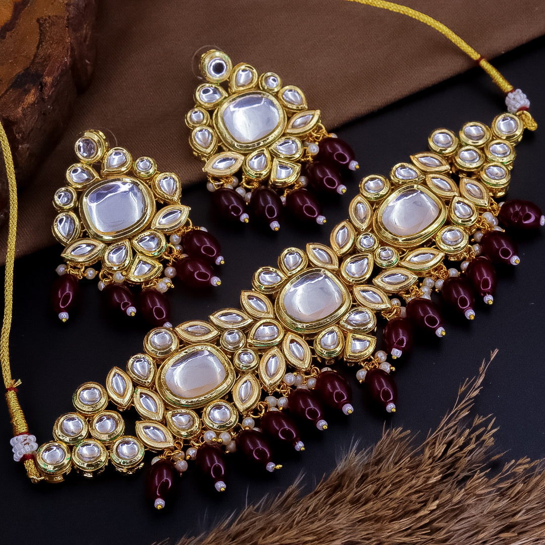 Hemisha Premium  Kundan Set