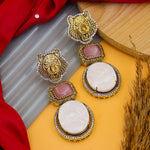 Load image into Gallery viewer, Lohani Sabya Studs - Baby Pink
