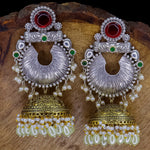 Load image into Gallery viewer, Vibha Premium Brass Jhumka
