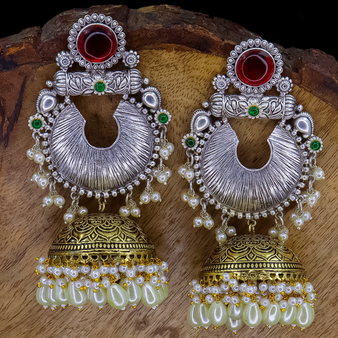 Vibha Premium Brass Jhumka