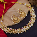 Load image into Gallery viewer, Subhna Bajri Rajwadi Choker Set
