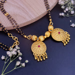 Load image into Gallery viewer, Amrita Long Copper Mangalsutra
