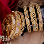 Load image into Gallery viewer, Romini Rajwadi Copper Bangles (6 Bangles)
