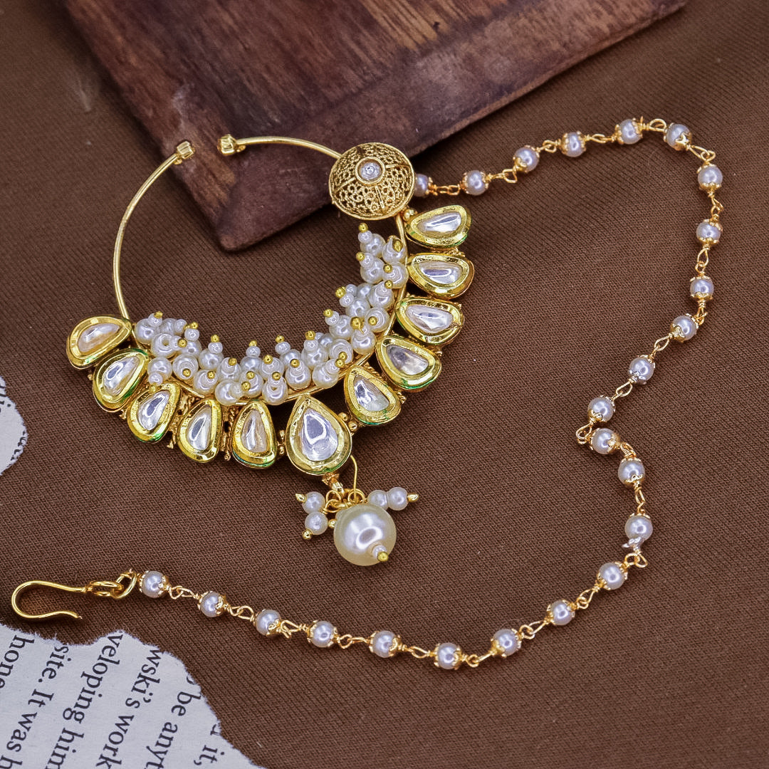 Premium Kundan Nath