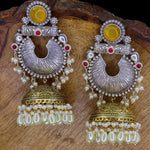 Load image into Gallery viewer, Vibha Premium Brass Jhumka
