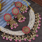 Load image into Gallery viewer, Shreya Reverse AD Choker With Mangtika And Earrings
