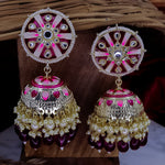 Load image into Gallery viewer, Prachi Meenakari Jhumka
