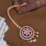 Load image into Gallery viewer, Kohinoor Ad Mangtika- Rose Gold Pink
