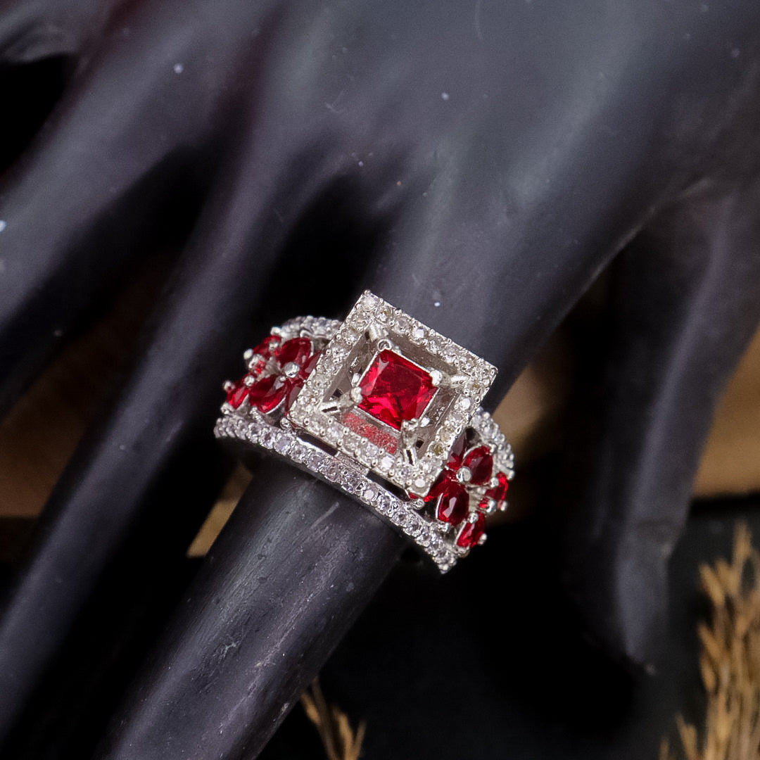 Isa AD Ring - Red