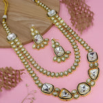 Load image into Gallery viewer, Saloni Premium Long Polki Necklace
