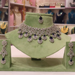 Load image into Gallery viewer, Rekha Designer AD Choker Set
