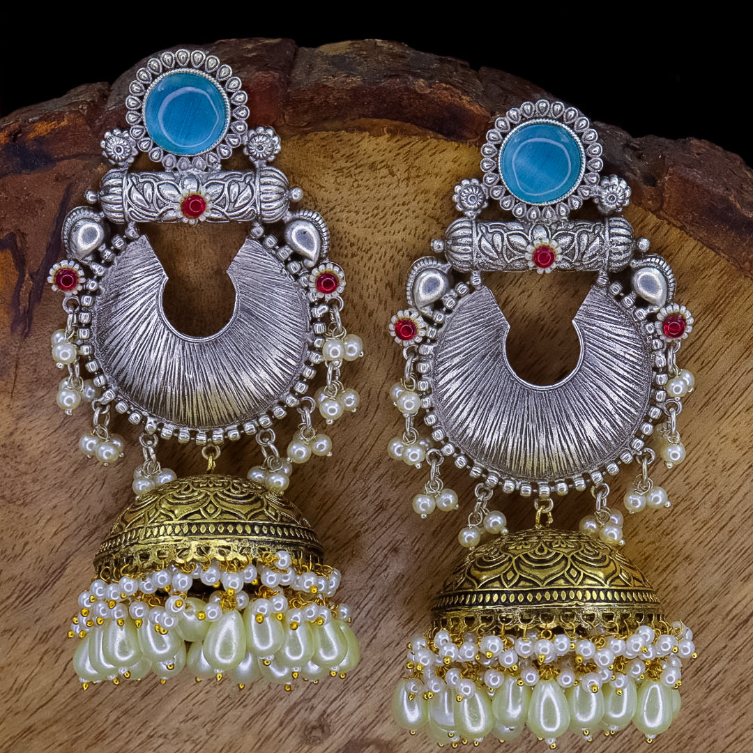 Vibha Premium Brass Jhumka