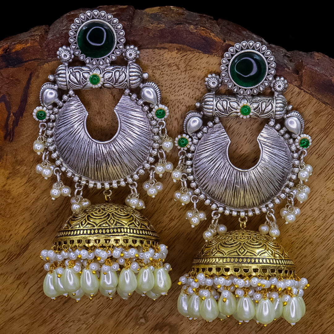 Vibha Premium Brass Jhumka