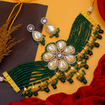 Load image into Gallery viewer, Clarika Premium Kundan Choker Set
