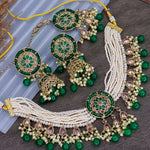 Load image into Gallery viewer, Shreya Reverse AD Choker With Mangtika And Earrings
