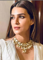 Load image into Gallery viewer, Kriti Sanon Inspired Kundan Choker Set
