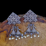 Load image into Gallery viewer, Rahul  Brass Earrings
