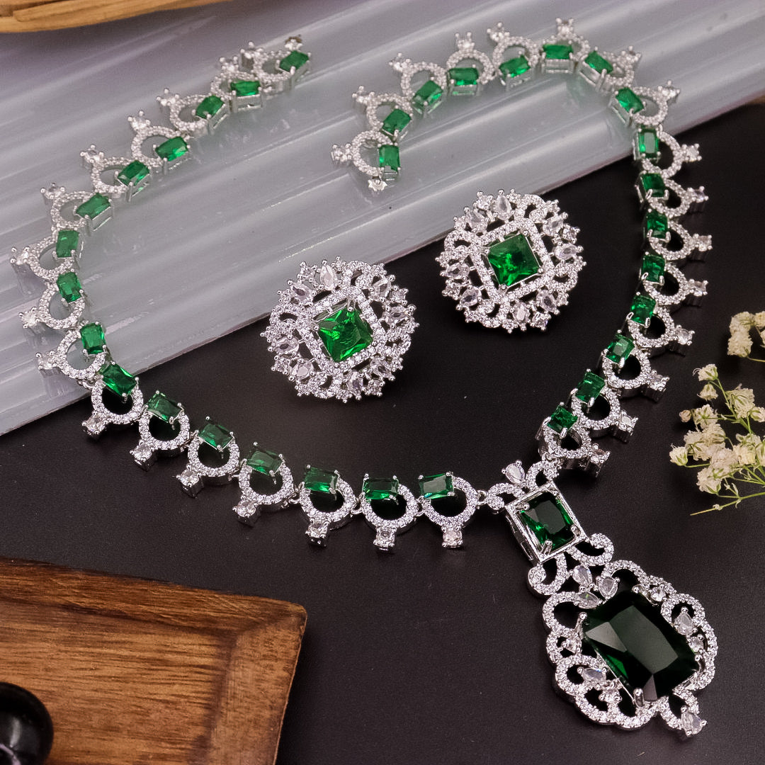 Neeta Ambani AD Choker- Green