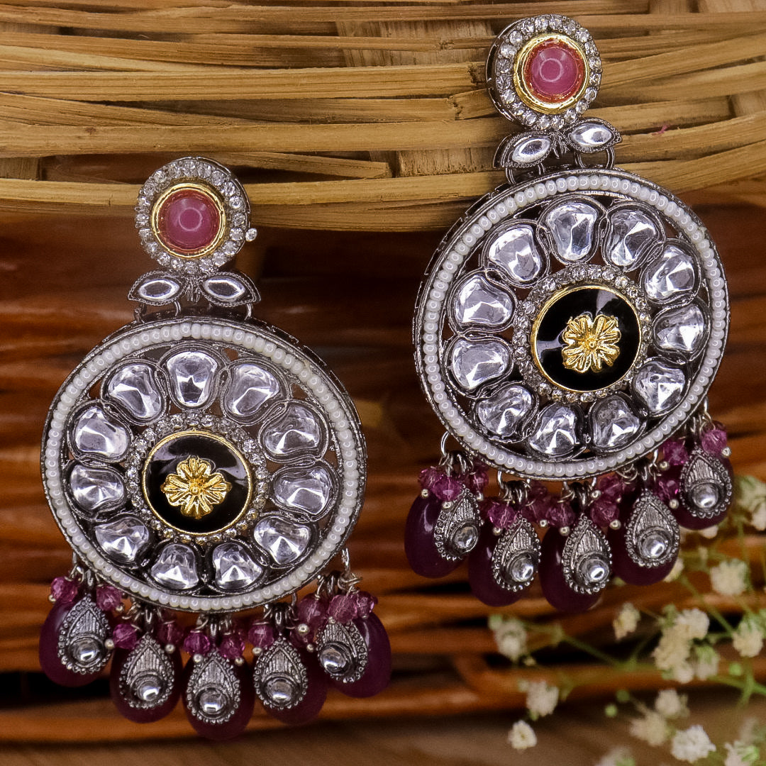 Designer  Chandbali  Earrings