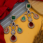 Load image into Gallery viewer, Vrunashi Designer Mossiantte  Earrings
