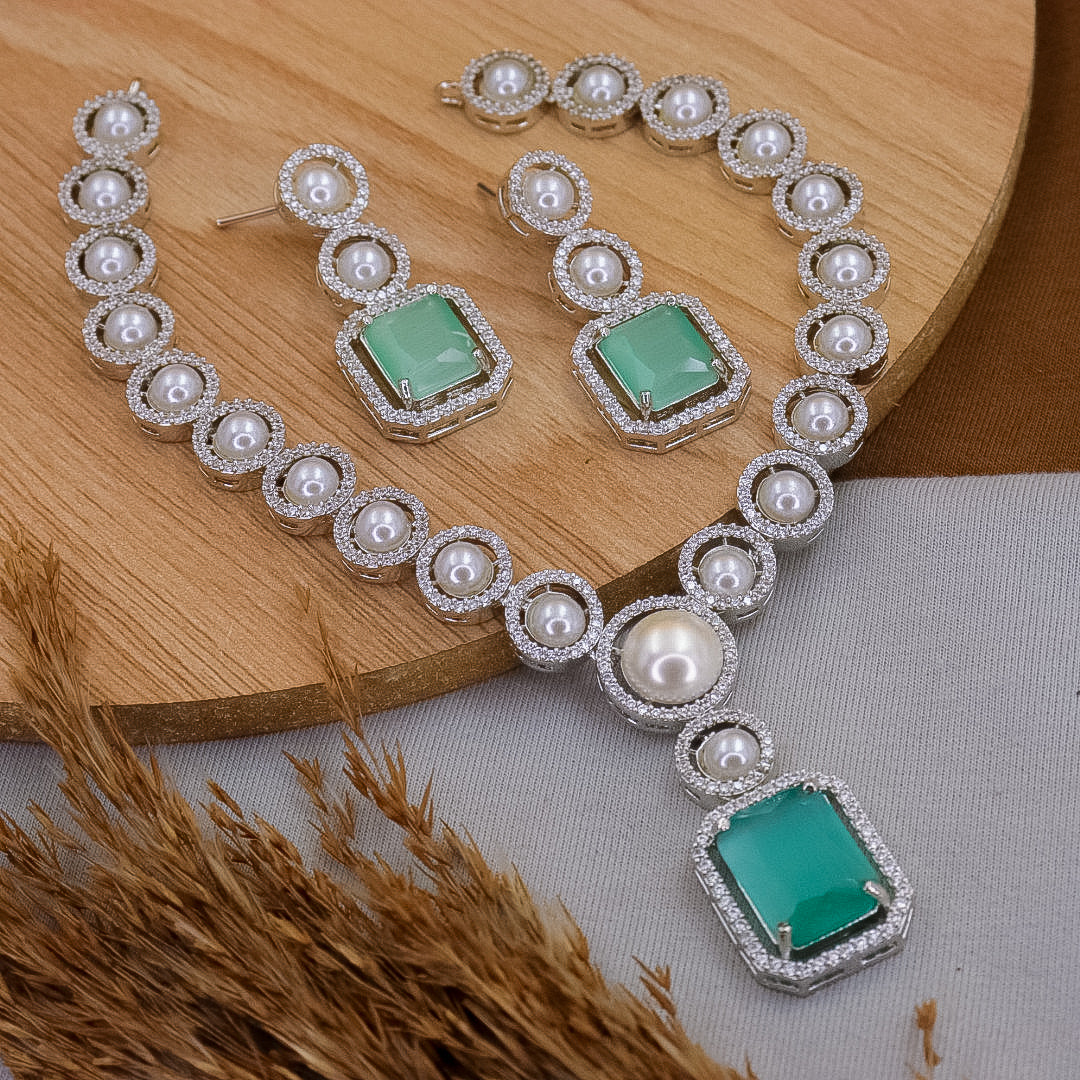 Haizal Pearl AD Choker Set