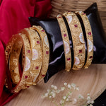 Load image into Gallery viewer, Reepal Rajwadi Copper Bangles (6 Bangles)
