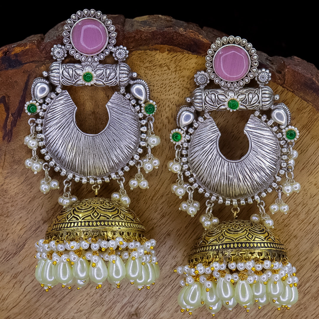 Vibha Premium Brass Jhumka