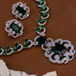 Load image into Gallery viewer, Neeta Ambani AD Choker- Green
