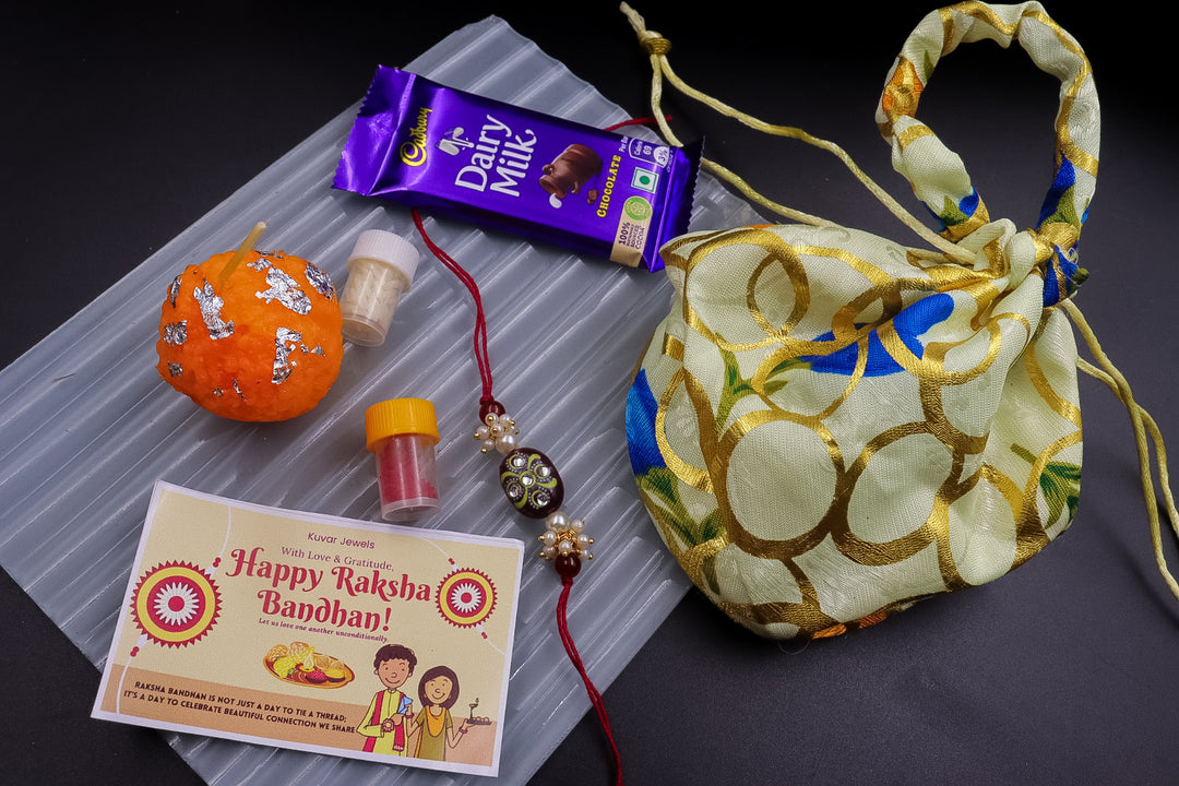 Jaipuri Rakhi combo