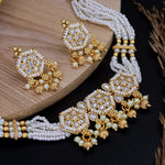 Load image into Gallery viewer, Ravina Premium Rajwadi Copper Choker Set With Jhumka
