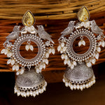 Load image into Gallery viewer, Double bird Jhumka
