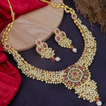 Load image into Gallery viewer, Akshata Bajri Rajwadi Choker Set
