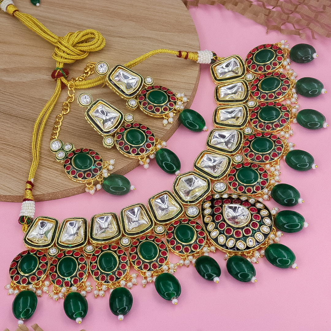 Nawabi Premium Polki Choker