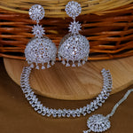 Load image into Gallery viewer, Kanchan AD Choker with jhumka &amp; Maang Teeka
