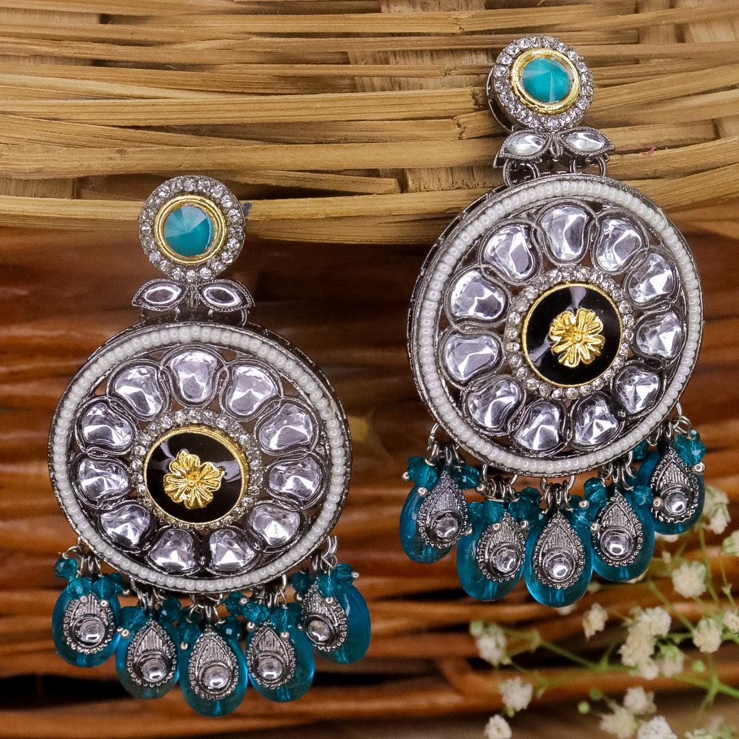 Designer  Chandbali  Earrings