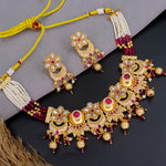 Load image into Gallery viewer, Vaishnavi Copper Ethnic Choker With Earrings
