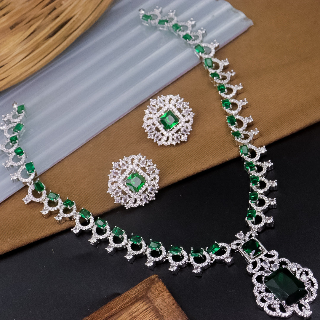 Neeta Ambani AD Choker- Green