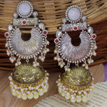 Load image into Gallery viewer, Vibha Premium Brass Jhumka
