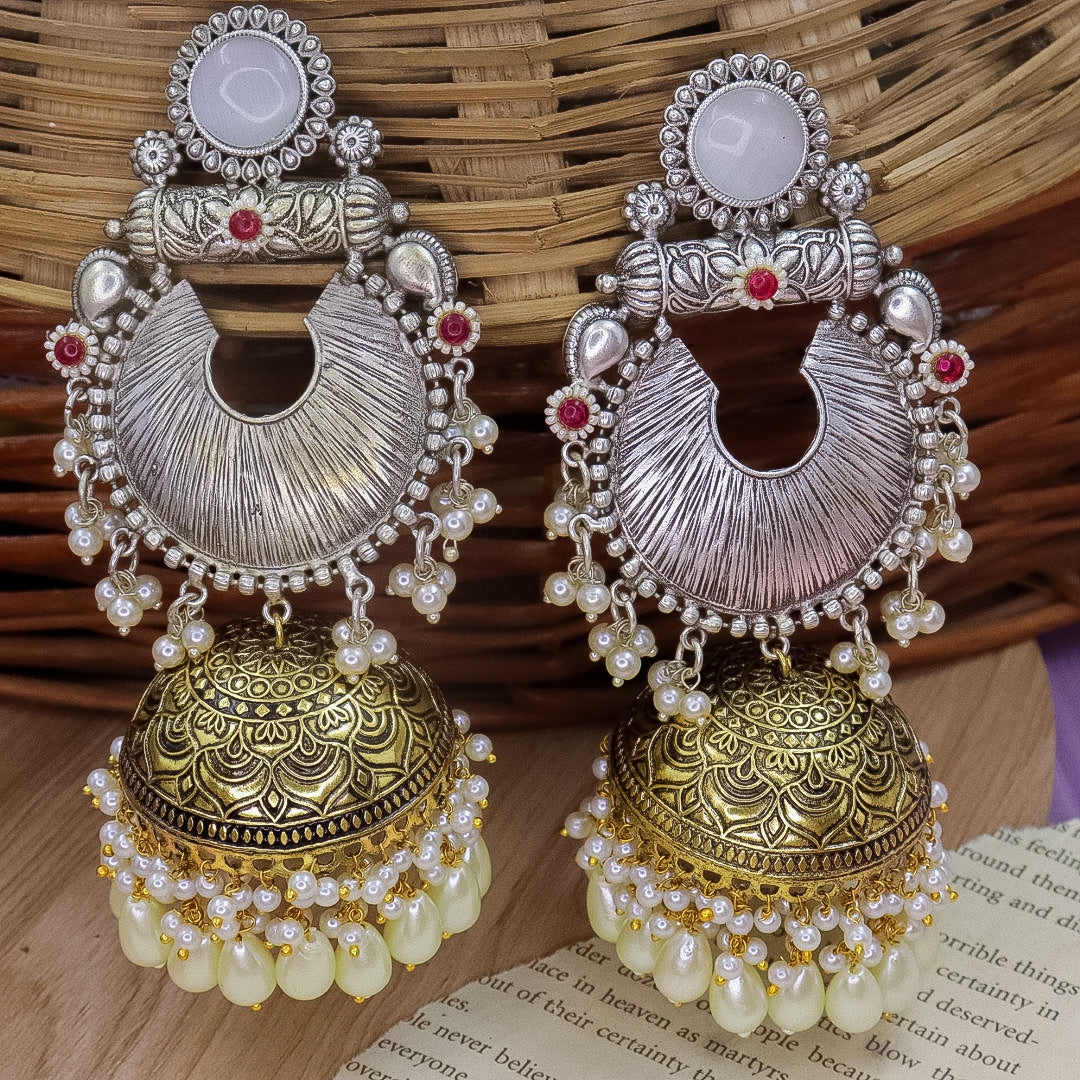 Vibha Premium Brass Jhumka