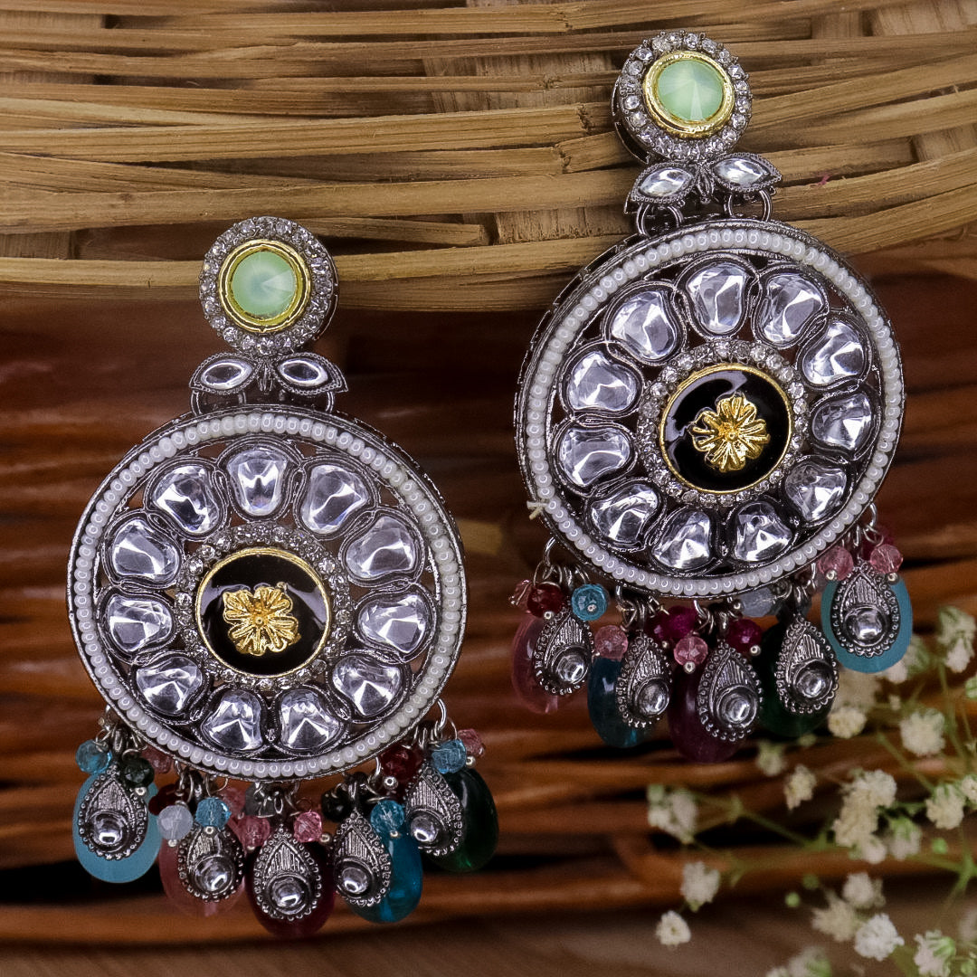 Designer  Chandbali  Earrings