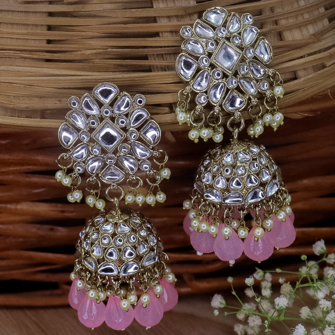 Keira Kundan Jhumka