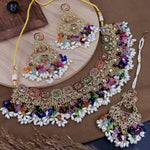 Load image into Gallery viewer, Sukhi Premium Reverse AD Semi Bridal Choker Set
