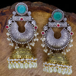 Load image into Gallery viewer, Vibha Premium Brass Jhumka
