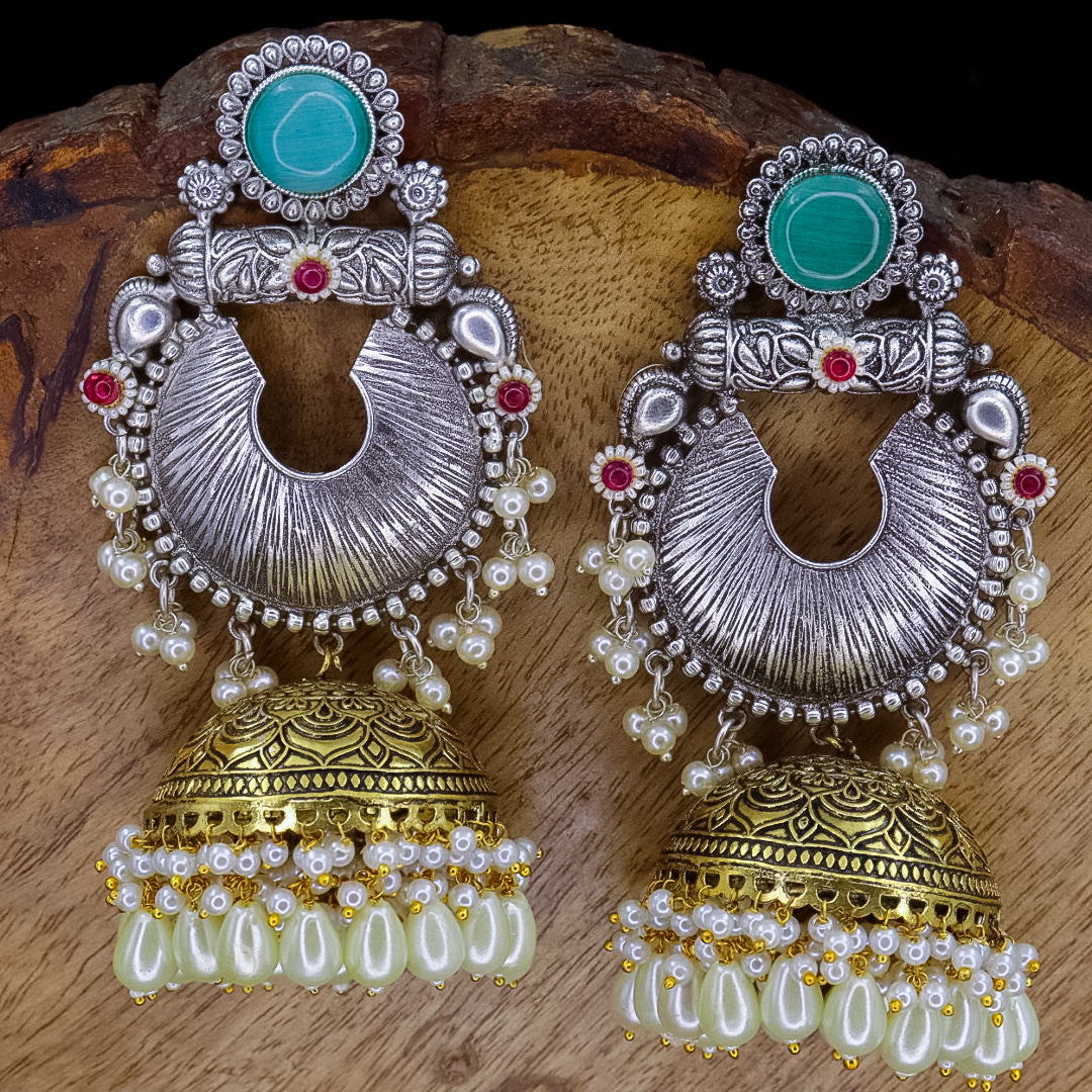 Vibha Premium Brass Jhumka