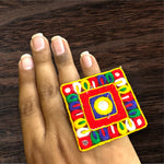 Load image into Gallery viewer, Embroidery Adjustable Ring
