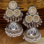 Load image into Gallery viewer, Shanu Brass Jhumka with Ghungroo
