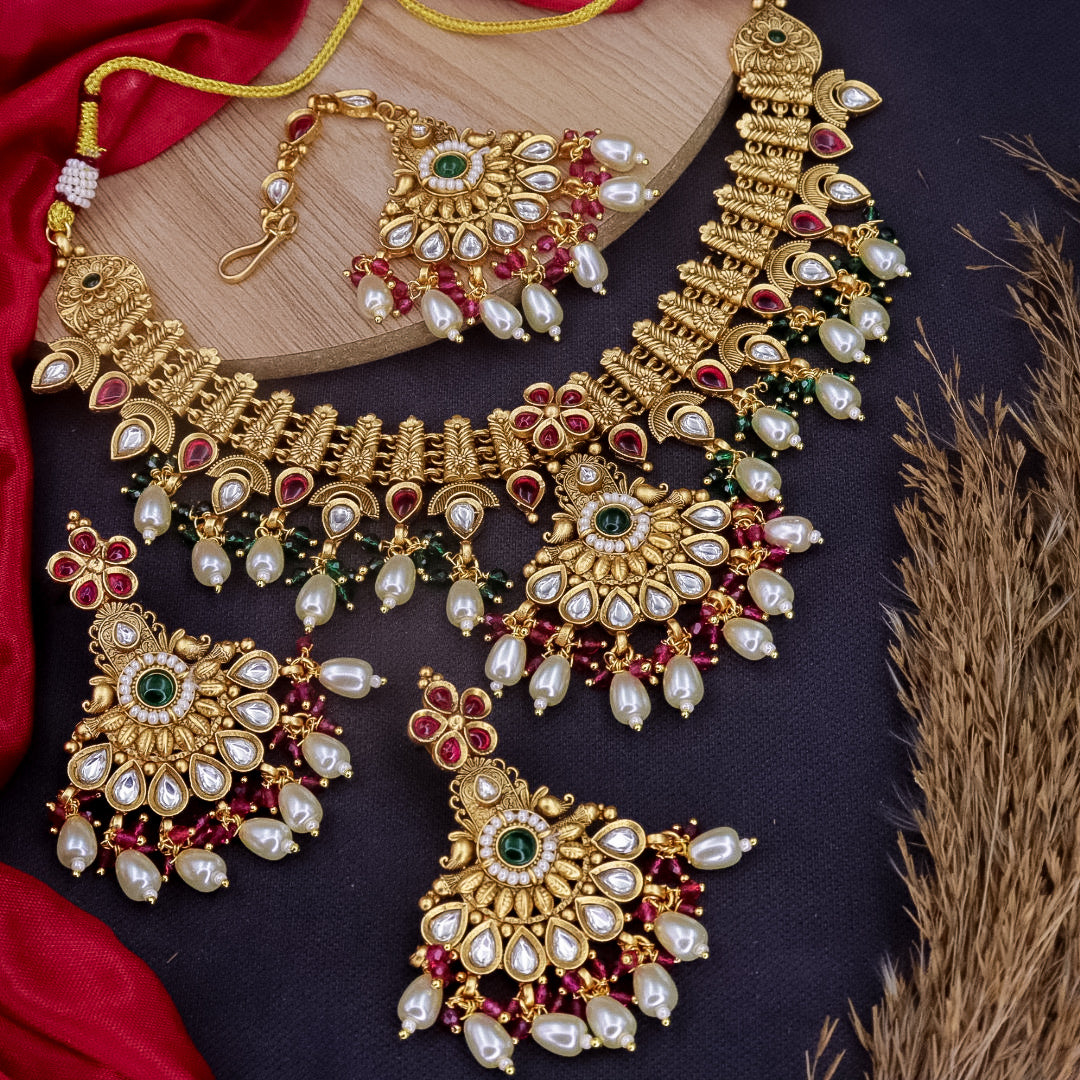 Rakul Rajwadi Choker Set