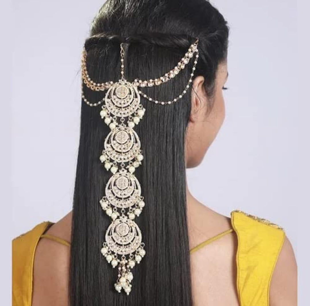 Kundan Hair Choti