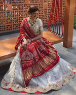 Load image into Gallery viewer, Garima Semi Bridal Long Polki Set
