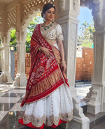 Load image into Gallery viewer, Garima Semi Bridal Long Polki Set
